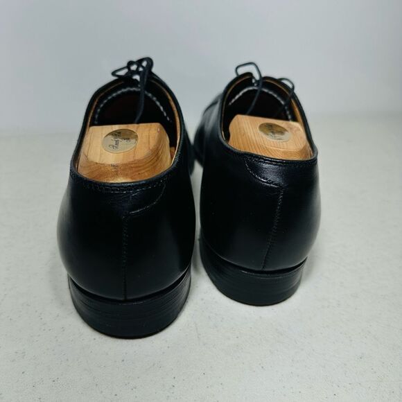 ALDEN 907 Men’s Straight Tip Balmoral Black Calfskin Shoes Size 10AAAA/AA main image 2